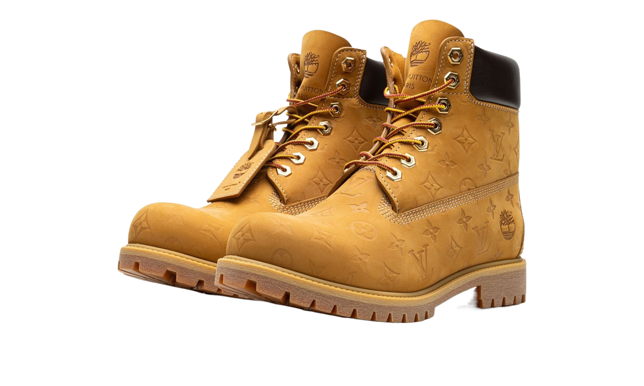 Louis Vuitton Timberland Ankle Boot Wheat Monogram