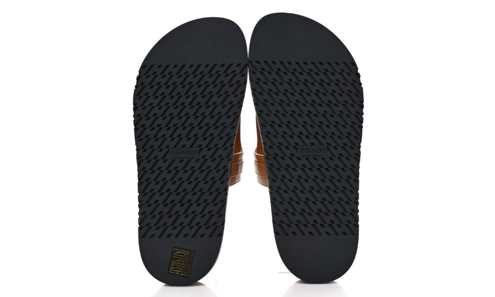 HERMES Empire sandal "Naturel"