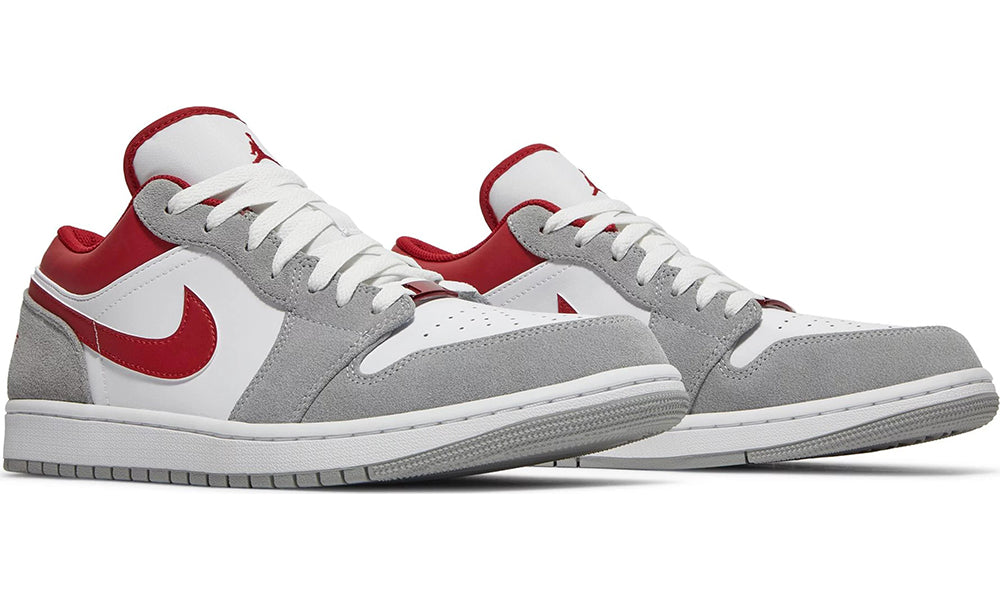 Air Jordan 1 Low SE 'Light Smoke Grey Gym Red'