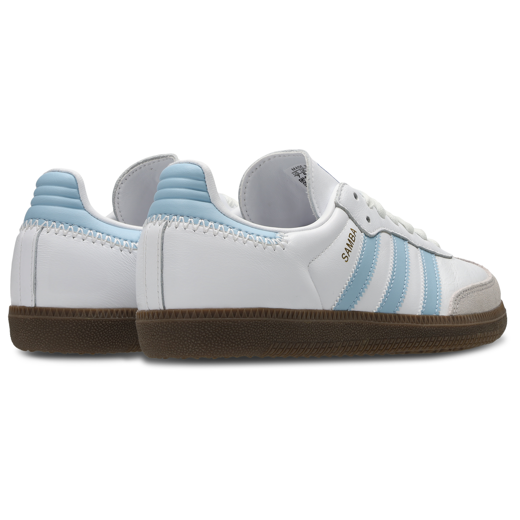Adidas Samba OG Cloud White Halo Blue