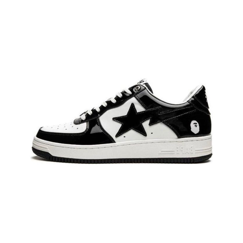 A Bathing Ape Bape Sta Black white