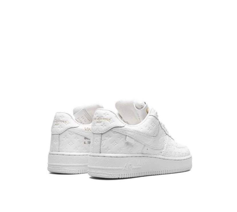 Nike Air Force 1 x Off White x Louis Vuitton White