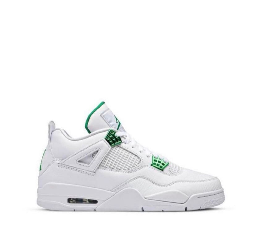 Air Jordan 4 Metallic Green