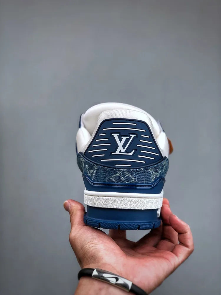 Louis Vuitton Blue White Trainer