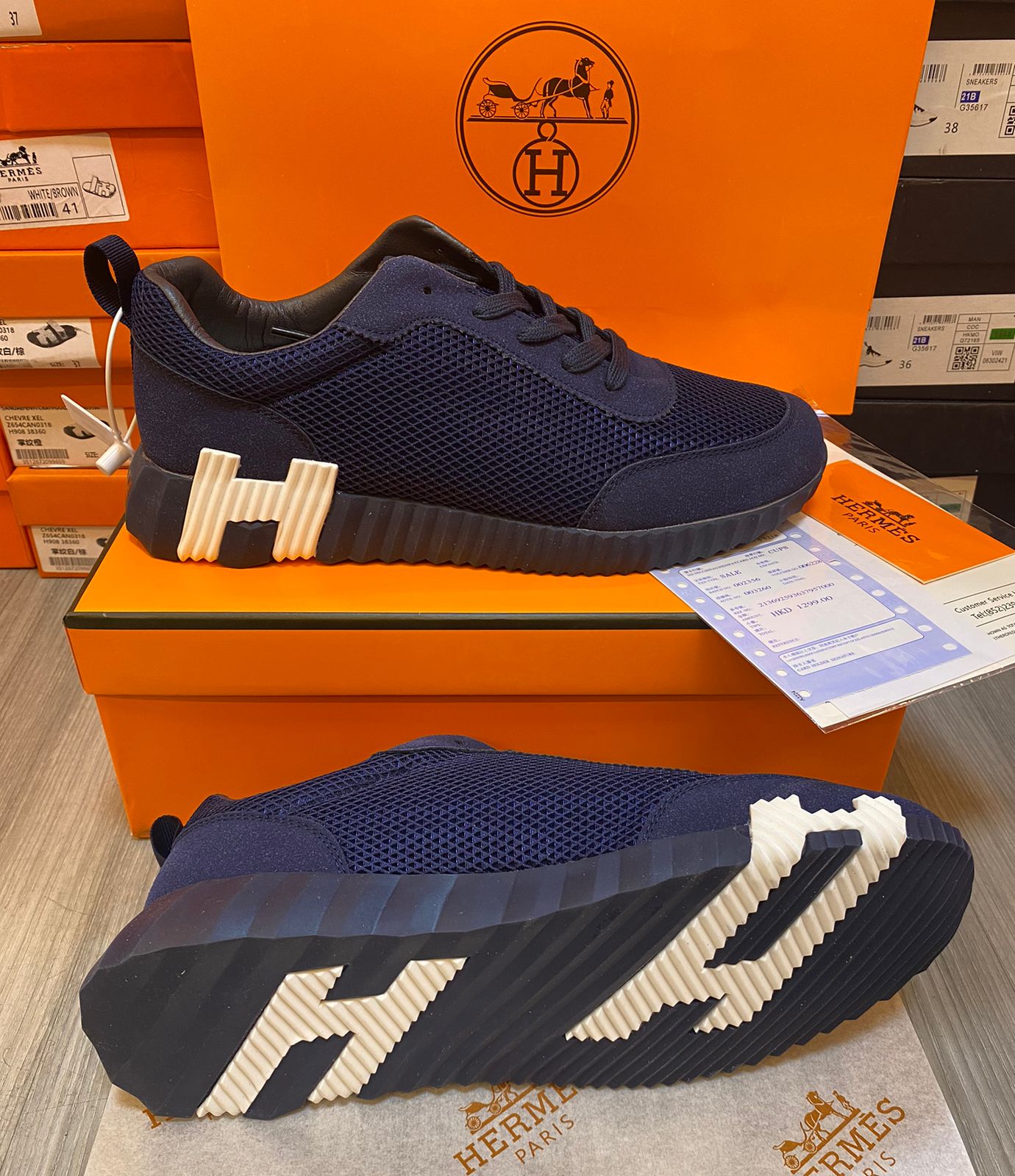 Hermes Bouncing Bleu Turquin