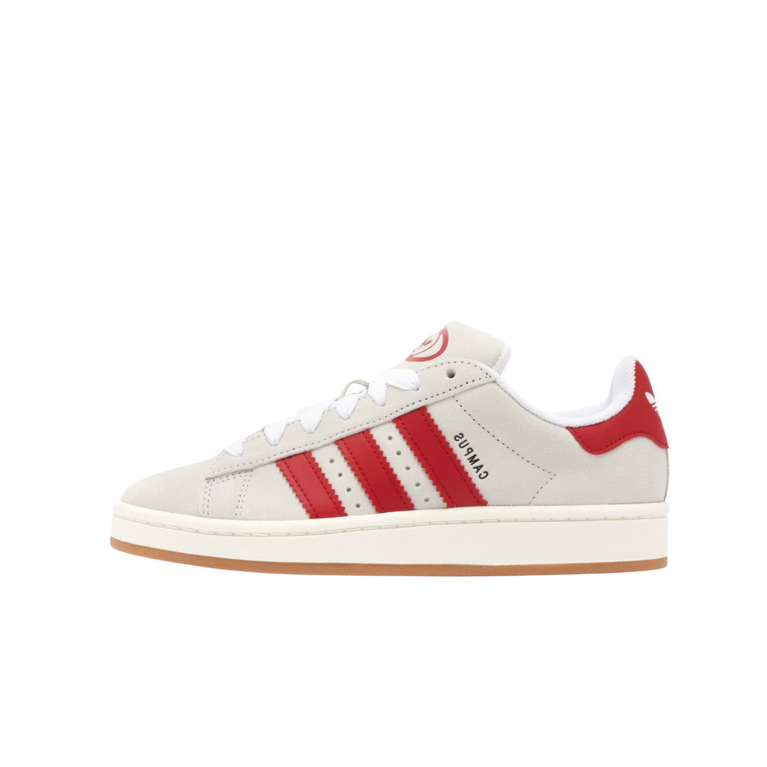 Adidas Campus 00s Crystal White Scarlet