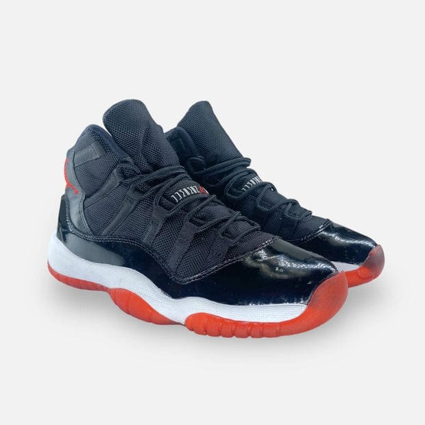Nike Air Jordan 11 Bred 2019 Black White Varsity Red
