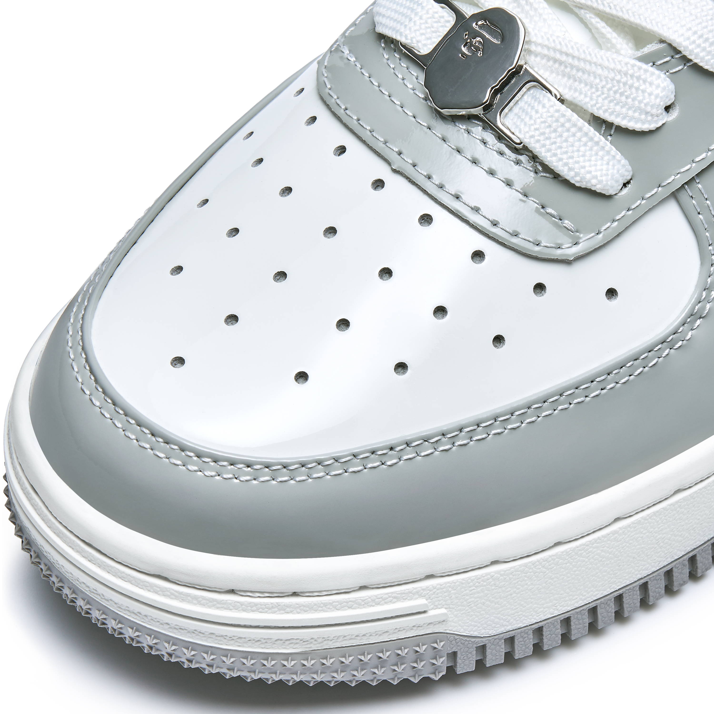 A Bathing Ape Bape Sta Grey white