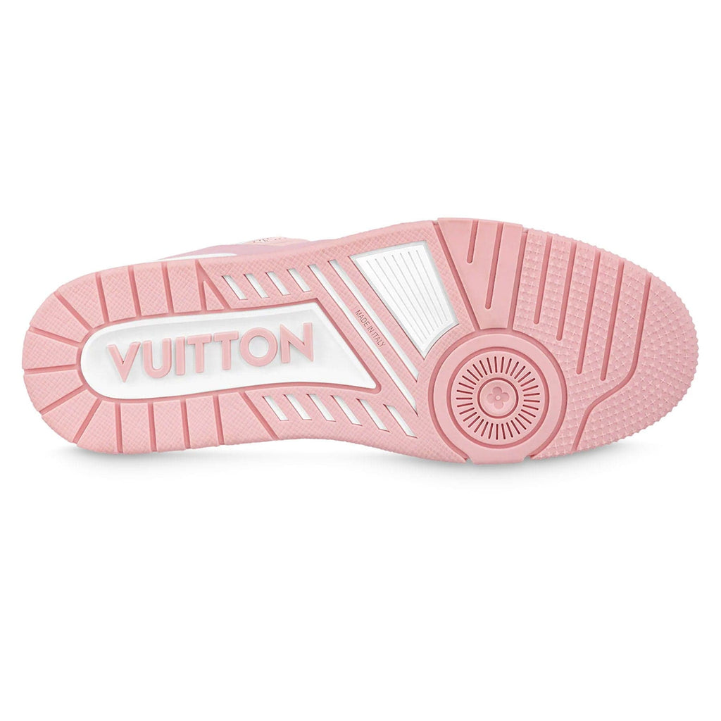 Louis Vuitton Trainer White Rose