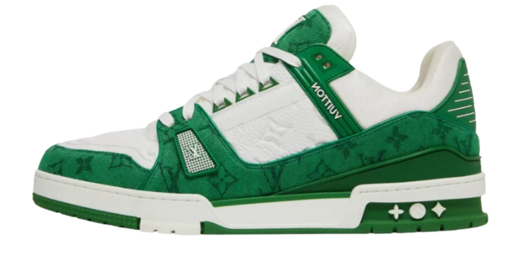 Louis Vuitton Green White Trainer