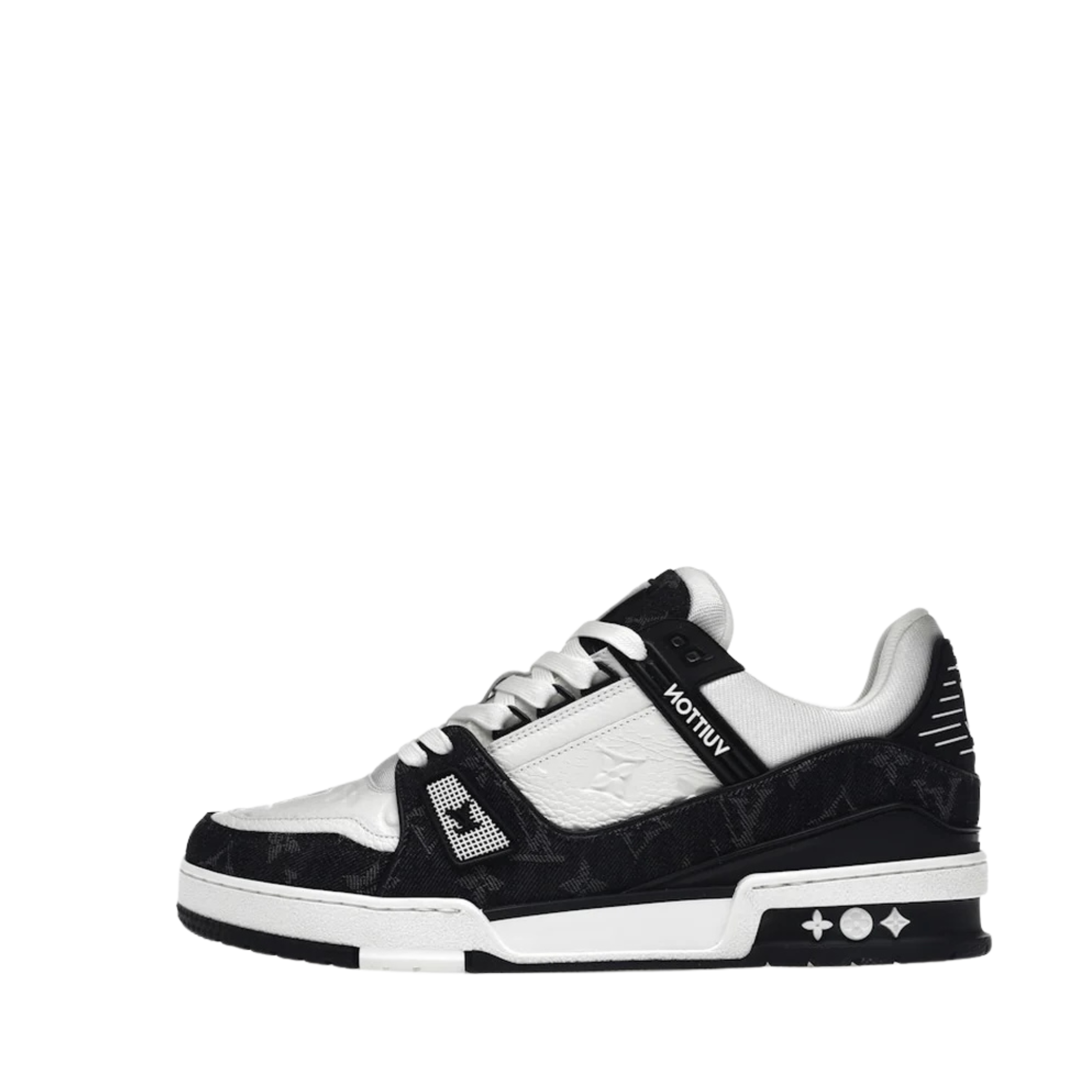 Louis Vuitton Black White Trainer