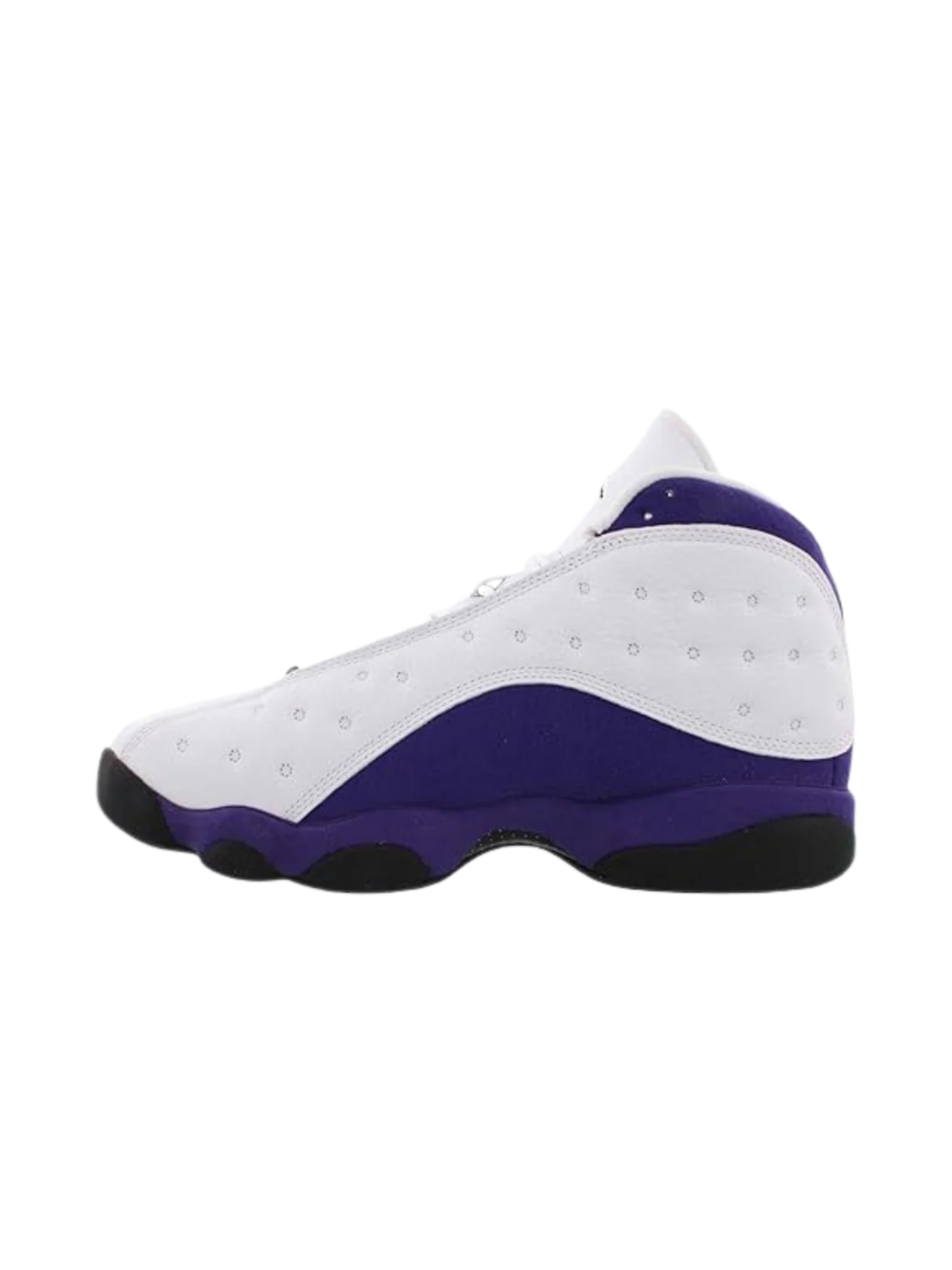 Nike Air Jordan 13 Lakers White Black Court Purple University Gold