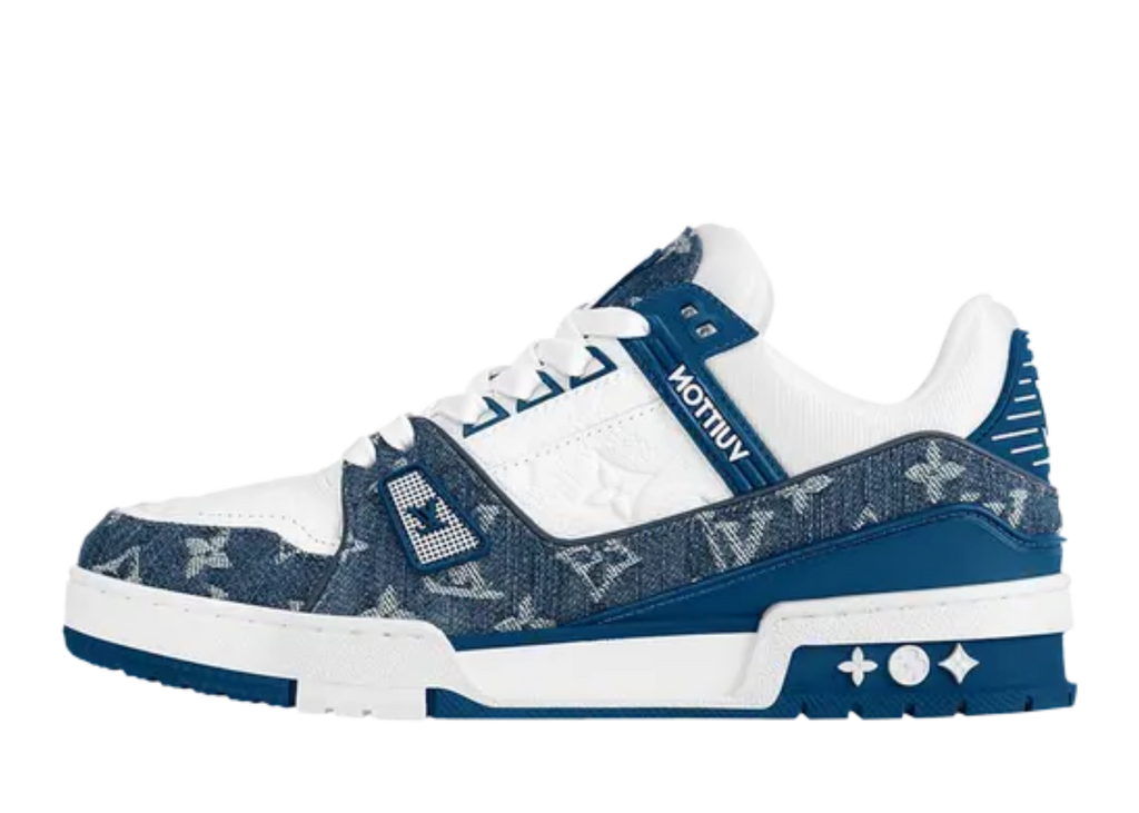 Louis Vuitton Blue White Trainer